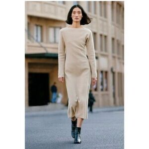 Zara wool Boucle dress